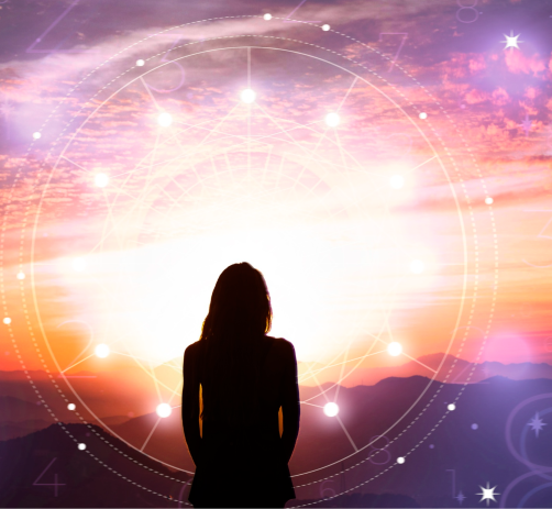 Imagem da espiritualidade.